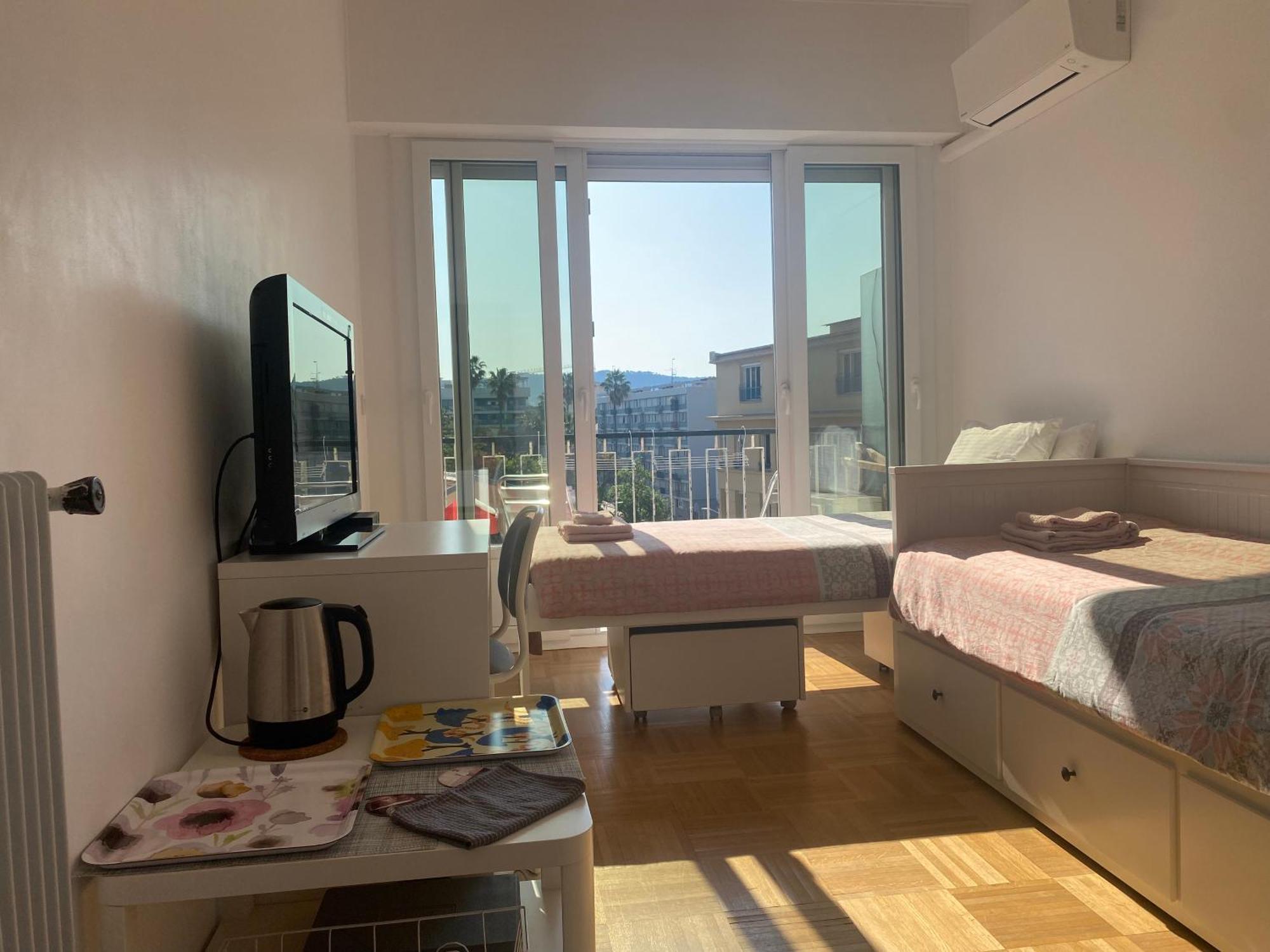 Alloggio in famiglia Mirela's Private With Key, Ac, Lift & Balcony In The Center Of On The Cote D'azur